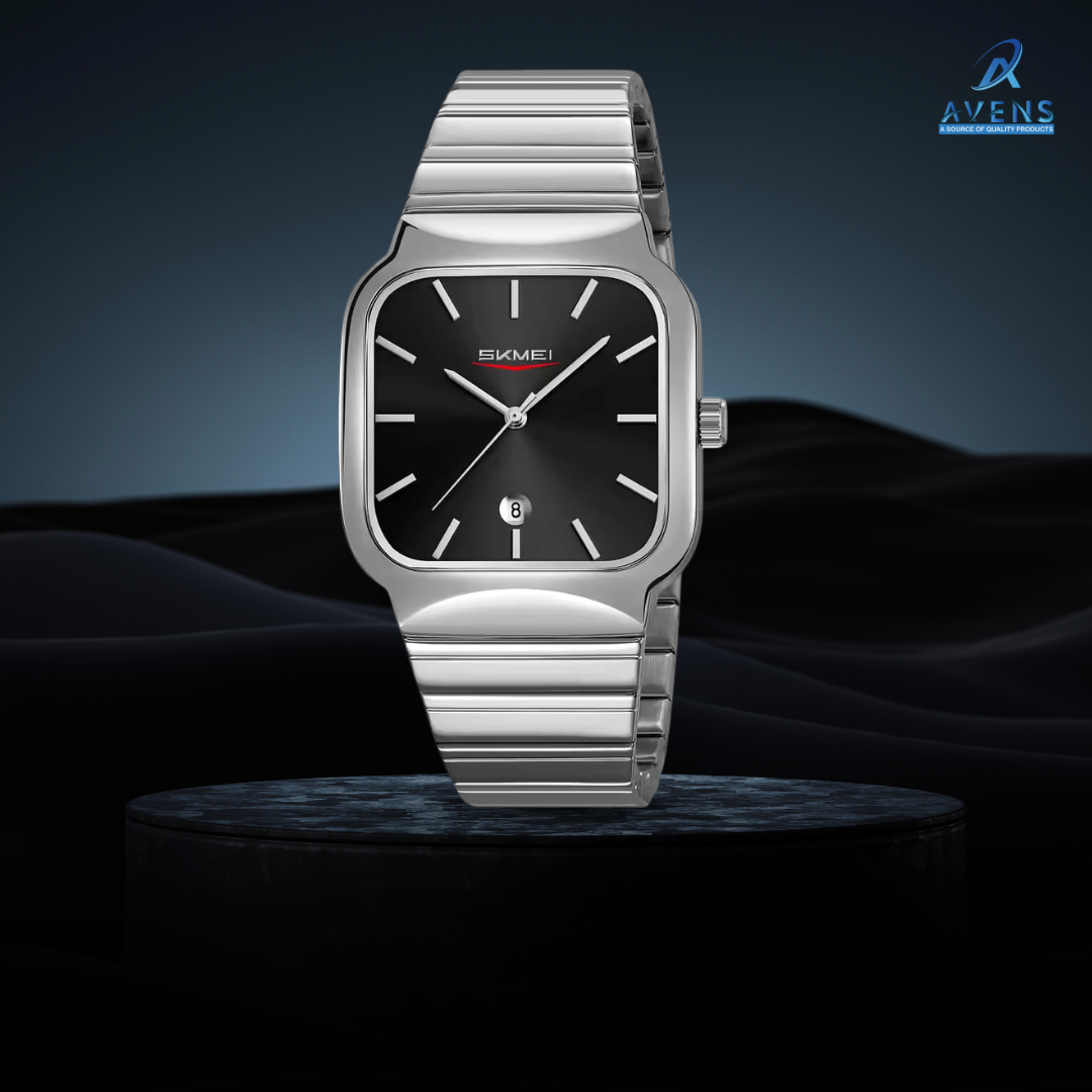 Skmei9361 (Silver & Black DIal)