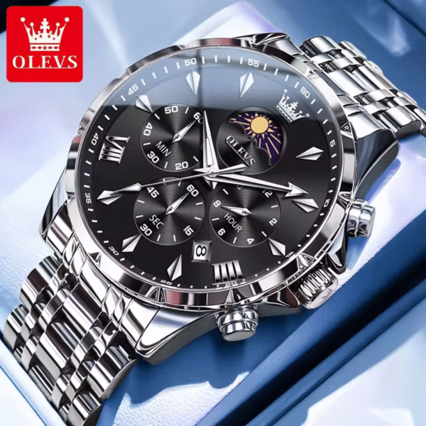 Olevs3653 (Black Dial)