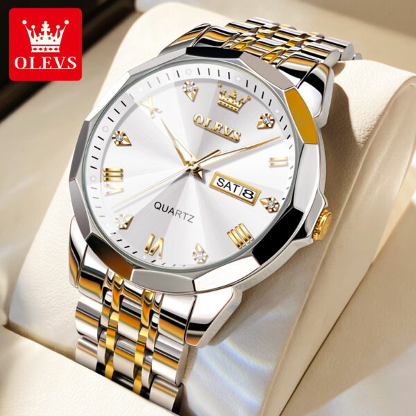 Olevs9931 (White Dial)