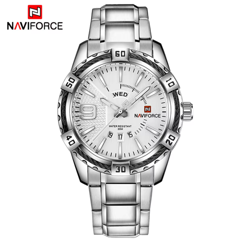 Naviforce9117 (Silver)