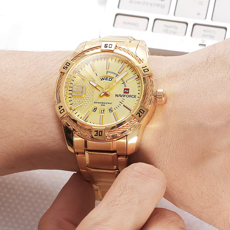 Naviforce9117 (Golden) - Image 2